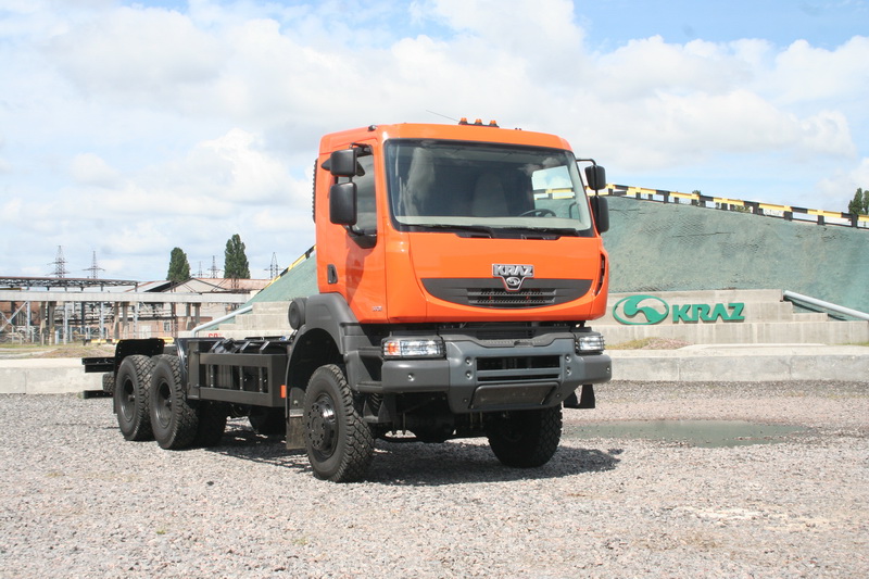 Полноприводный автомобиль-шасси КрАЗ Н22.2RX завершил создание пятого поколение кременчугских грузовиков
