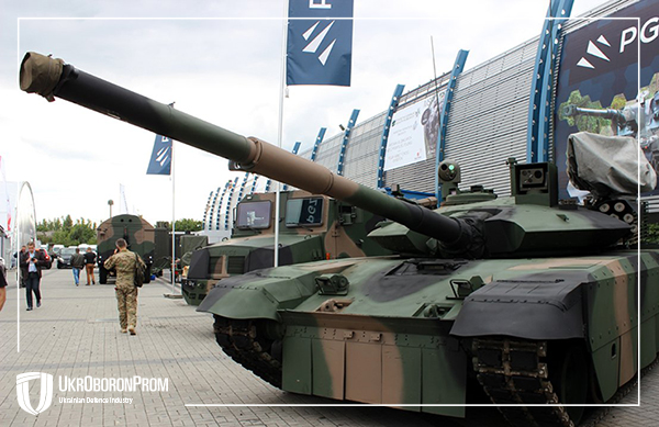 «Укроборонпром» вперше представив новітній українсько-польський танк на MSPO-2017