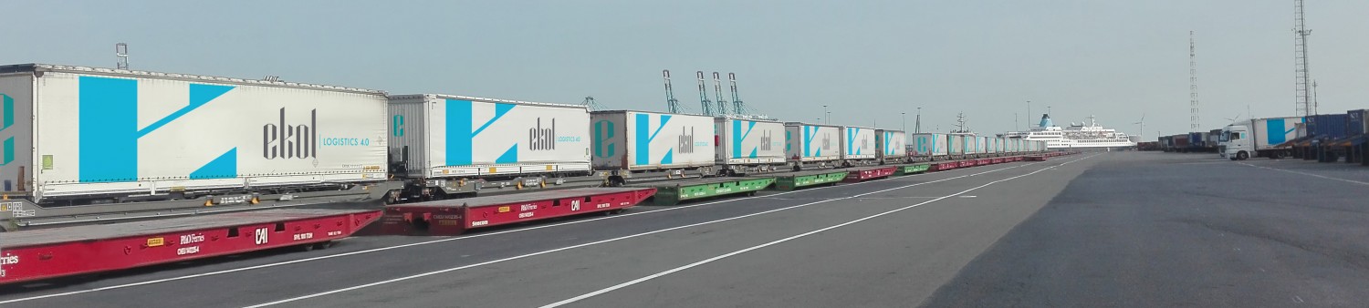 Ekol запускає новий маршрутний потяг між Бельгією та Італією