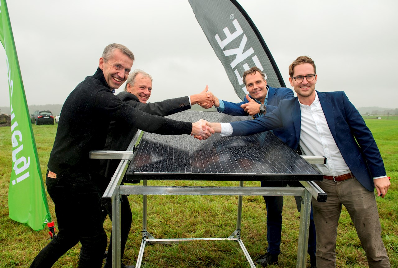 Компанія АББ з’єднує найбільшу сонячну електростанцію Швеції з електромережею