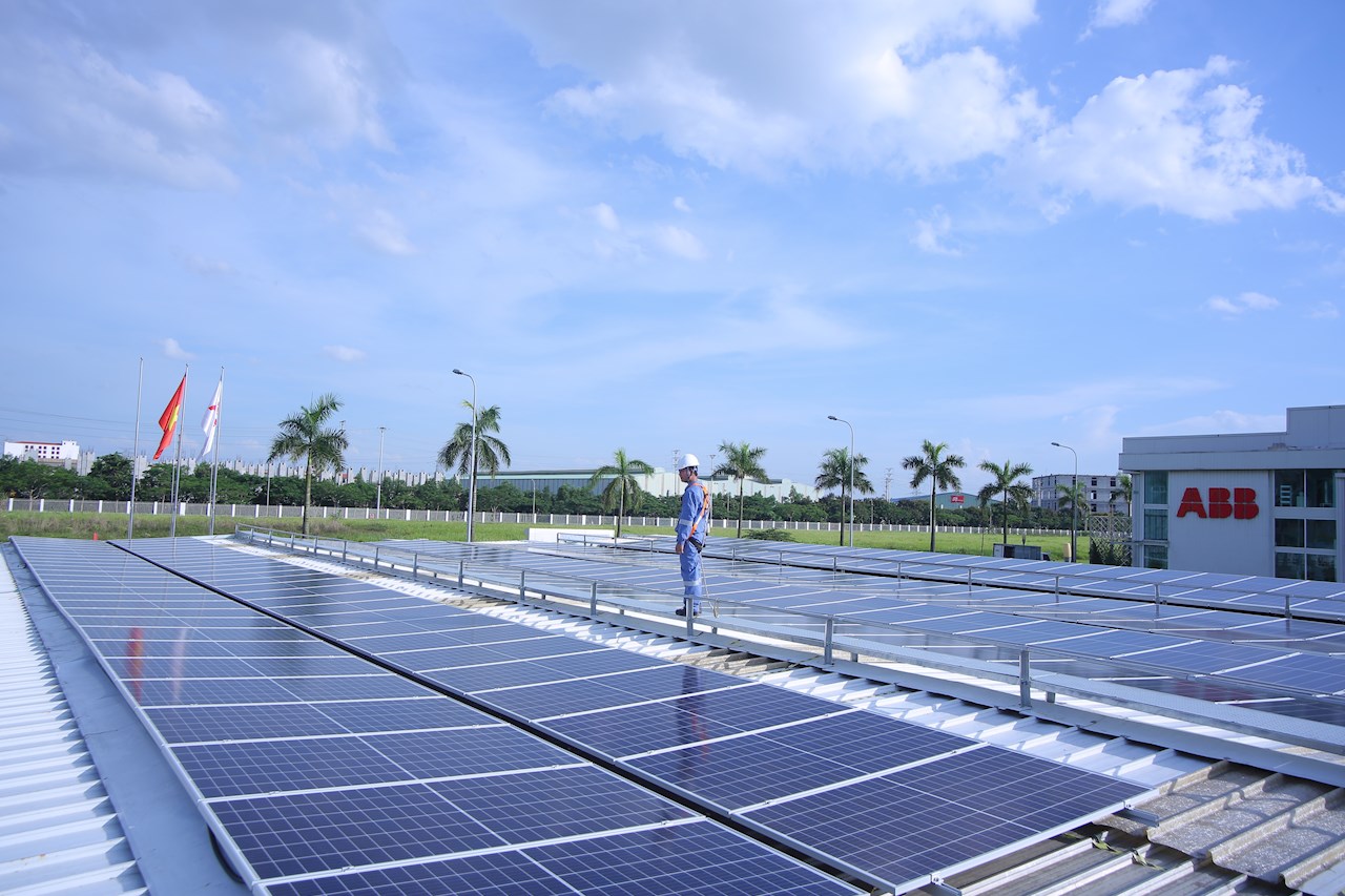 Завод АББ у В’єтнамі відкрив сонячну електроустановку