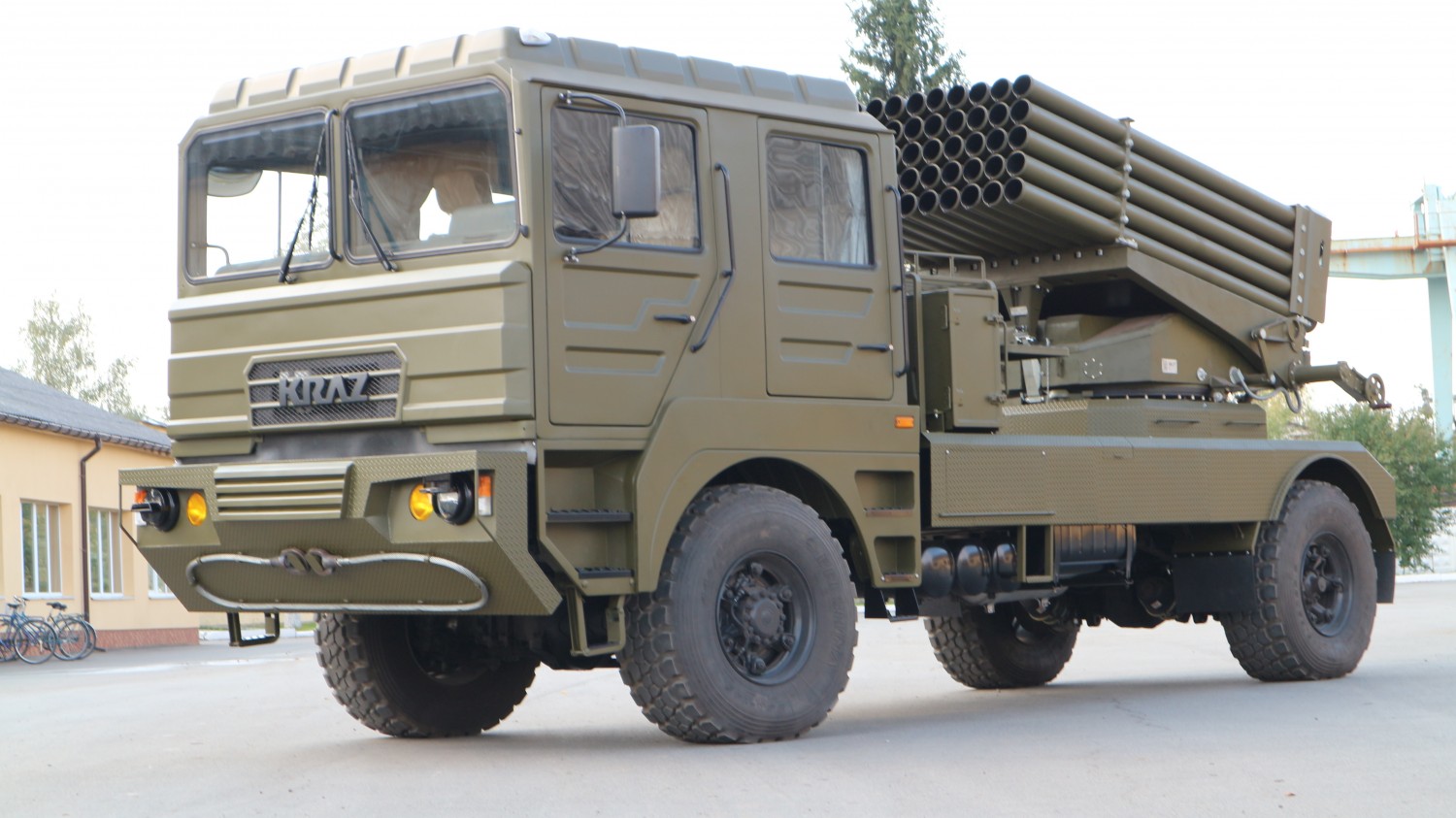БМ-21 УМ «Берест» - нова бойова машина на базі КрАЗу