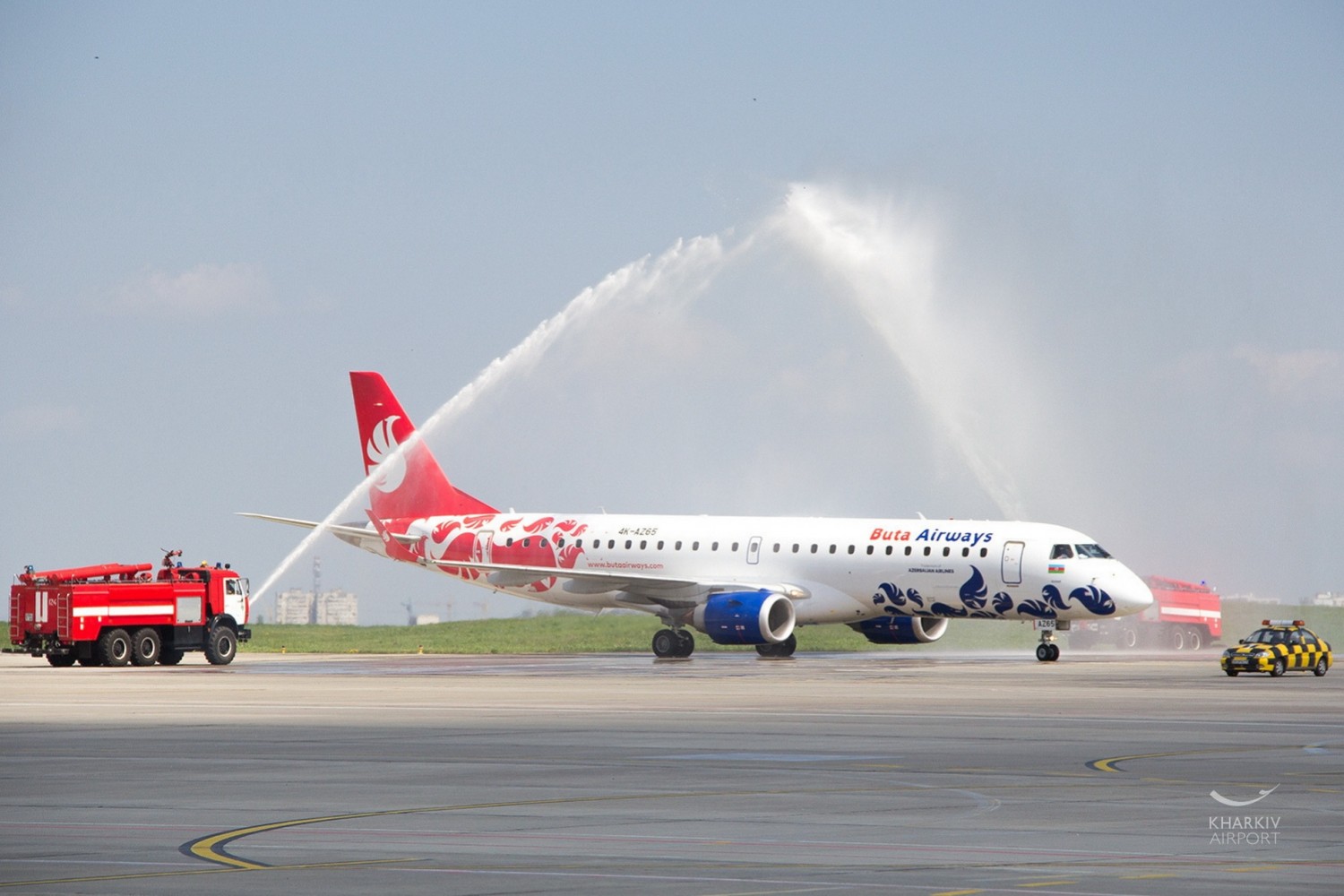 В Международном аэропорту «Харьков» открылись рейсы в Баку авиакомпании Buta Airways