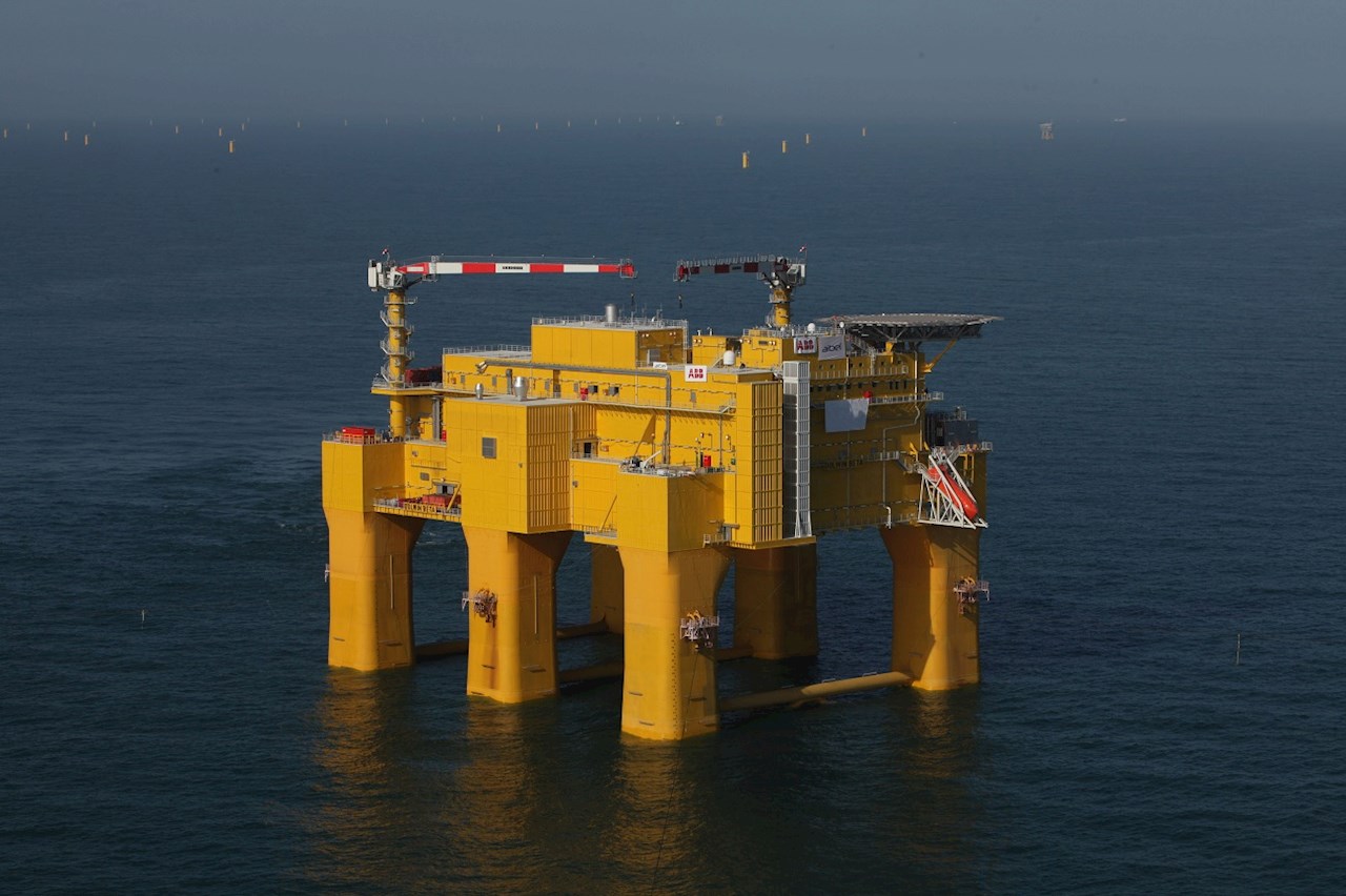 Компанія АББ отримала велике замовлення на проект передачі електроенергії з вітрових установок у Північному морі