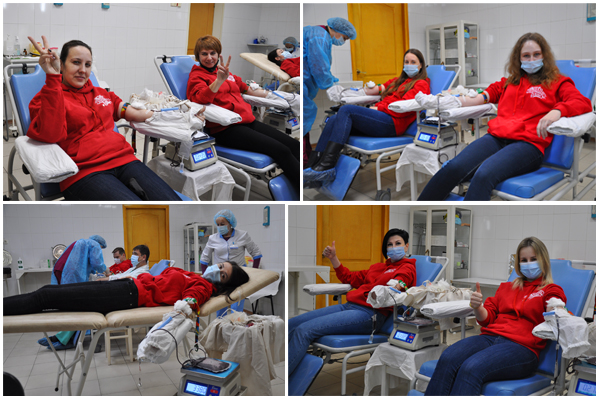Співробітники «Параллелі» стали донорами крові напередодні новорічних свят