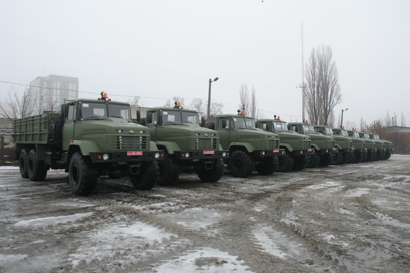 Холдинговая Компания «АвтоКрАЗ» поставила МО Украины очередную партию автомобилей (ФОТО)