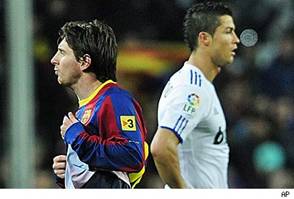 Castrol EDGE сравнивает Лионеля Месси из «Барселоны» и Криштиану Роналду из мадридского «Реала»