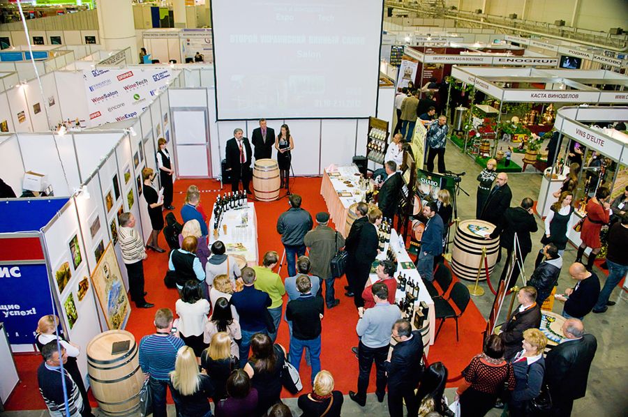 В Киеве с остоялись выставки «WinExpo Ukraine» и «WineTech Ukraine»