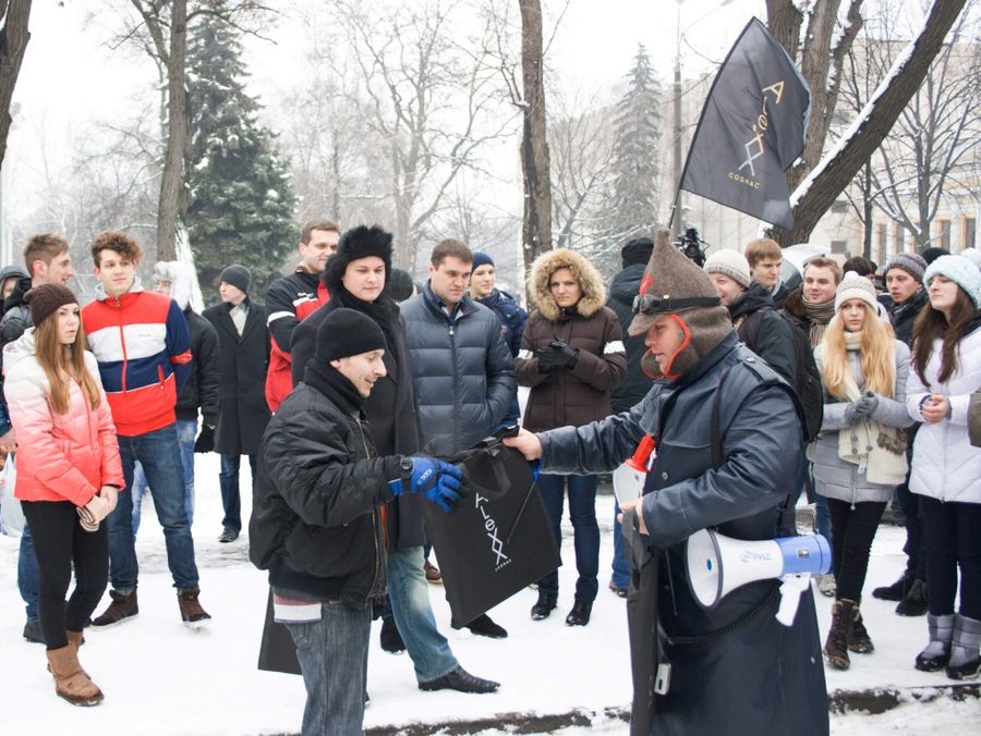 В канун Старого Нового года состоялась первая беспрецедентная игра Снежная «БИТВА за ALEXX»