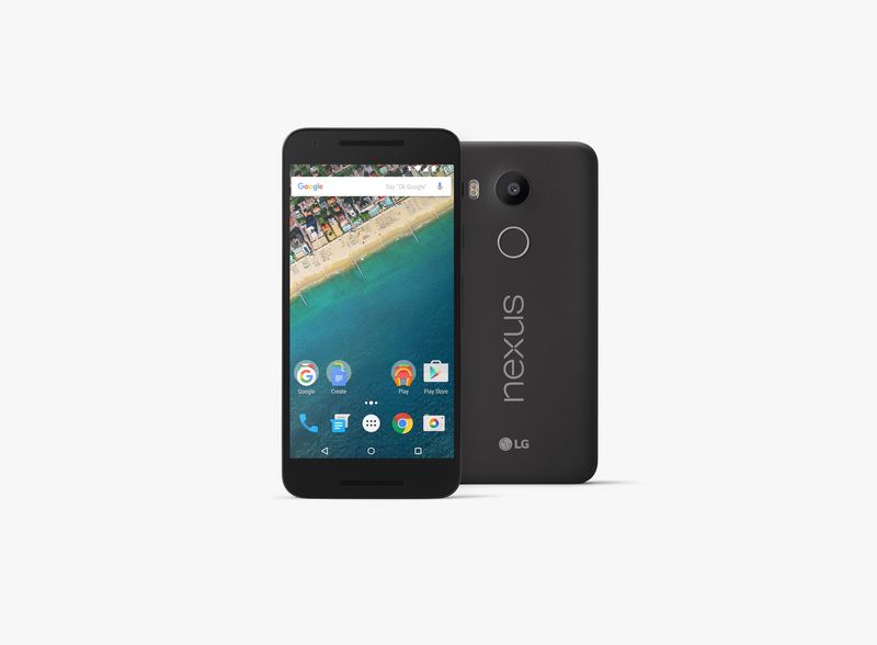 LG и Google представили новый смартфон Nexus 5Х