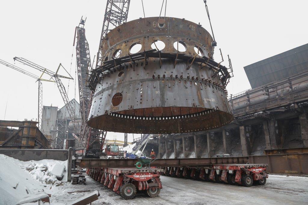 ПАО «Запорожсталь» завершил демонтаж металлоконструкций до-менной печи № 3 в рамках проекта реконструкции