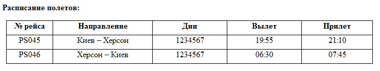 МАУ открывает рейсы в Херсон