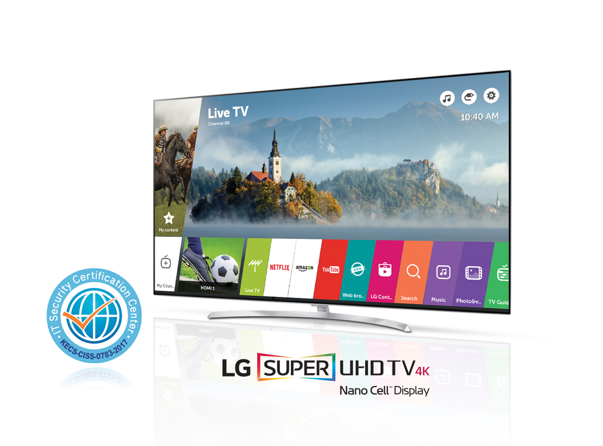 ПЛАТФОРМА LG WEBOS 3.5 SMART TV ПРОЙШЛА СЕРТИФІКАЦІЮ ЗА СТАНДАРТОМ COMMON CRITERIA