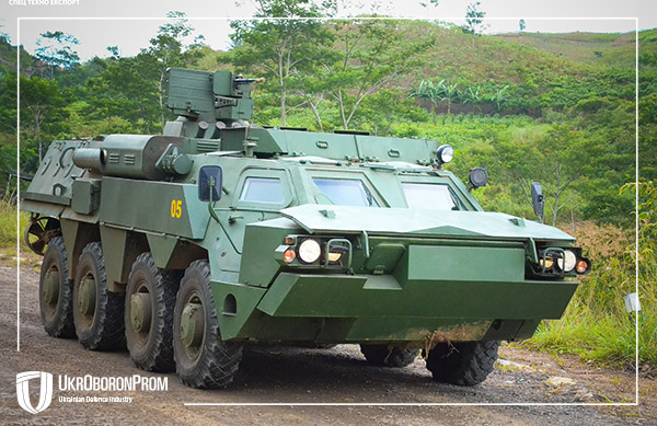 Морпіхи Індонезії розпочали експлуатацію українських БТР-4М