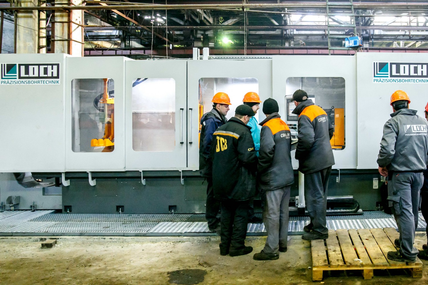 Новый немецкий станок за полмиллиона евро запущен на Дружковском машиностроительном заводе