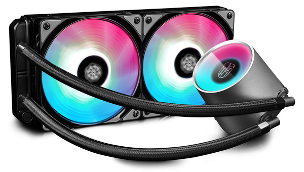 Deepcool і Gamerstorm запускають CASTLE 240/280 RGB - лінійку СЖО процесорів з RGB-ефектами