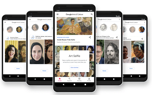 Функція Art Selfie в додатку Google Arts & Culture стала доступною і в Україні