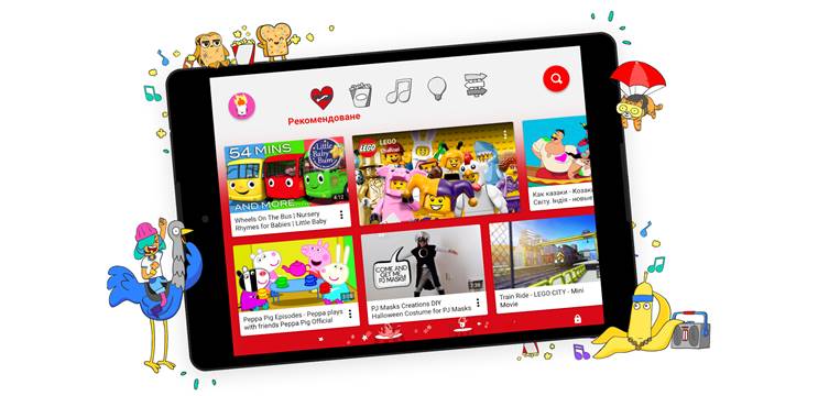 YouTube Kids тепер доступний в Україні