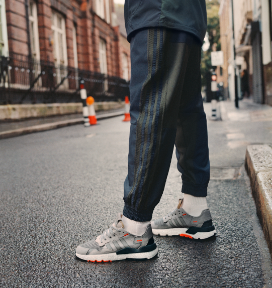 Силует adidas Originals NITE JOGGER повертається, щоб об’єднати міських креаторів