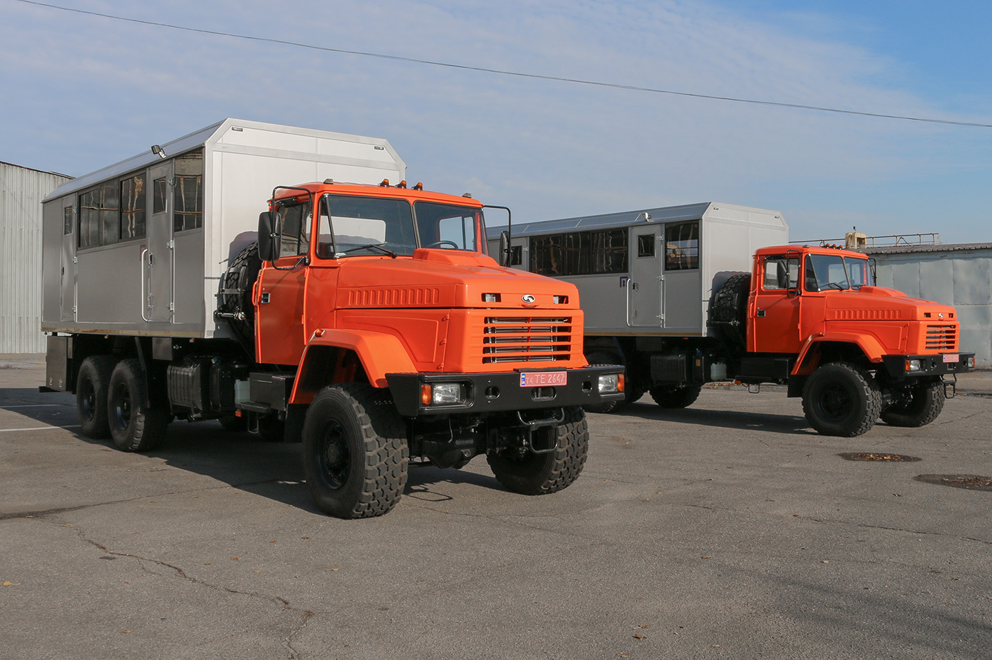 Вахтові фургони на базі КрАЗ-63221 високої прохідності – для нафтовиків