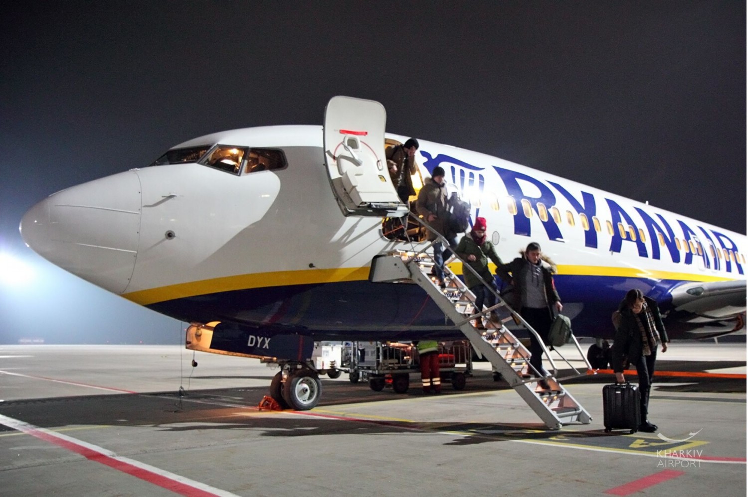 Авіакомпанія Ryanair відкрила рейси з Харкова до Будапешта