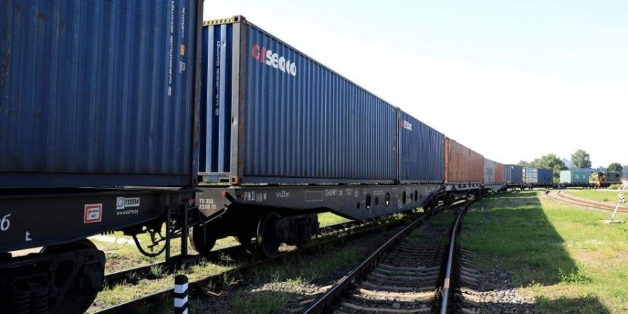 До України прибув перший контейнерний поїзд з Уханя