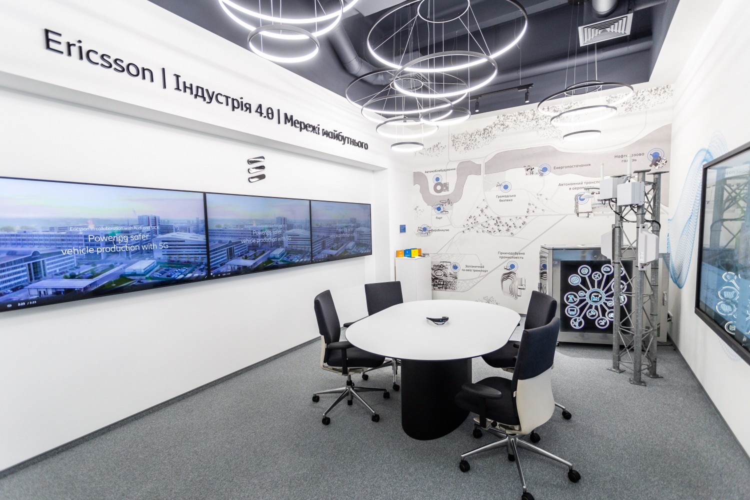 Ericsson відкриває перший в Україні 5G демоцентр: Мережі для Майбутнього