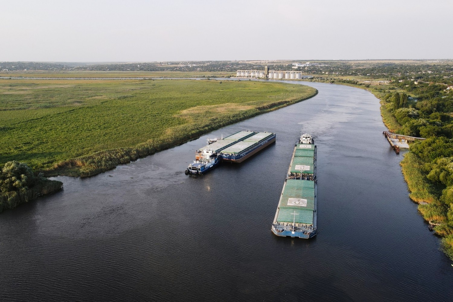 «Нібулон» перевіз рекордну кількість вантажів по річці